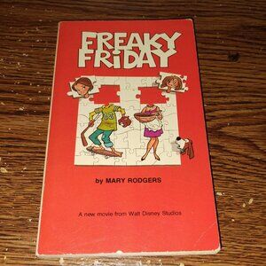 Disney's Freaky Friday (Mary Rodgers, 1972) First Printing Scholastic Paperback